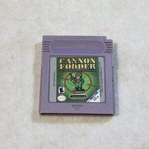 Cannon Fodder for Nintendo Gameboy Color